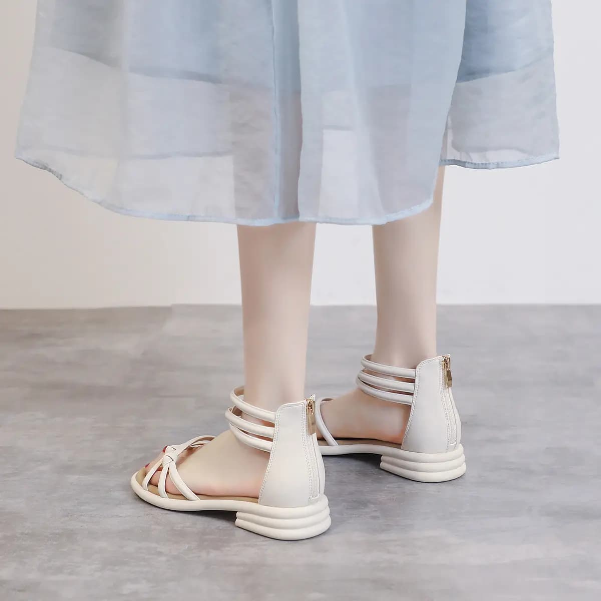 Mulinsen Roman Sandals 3CM Women's 13