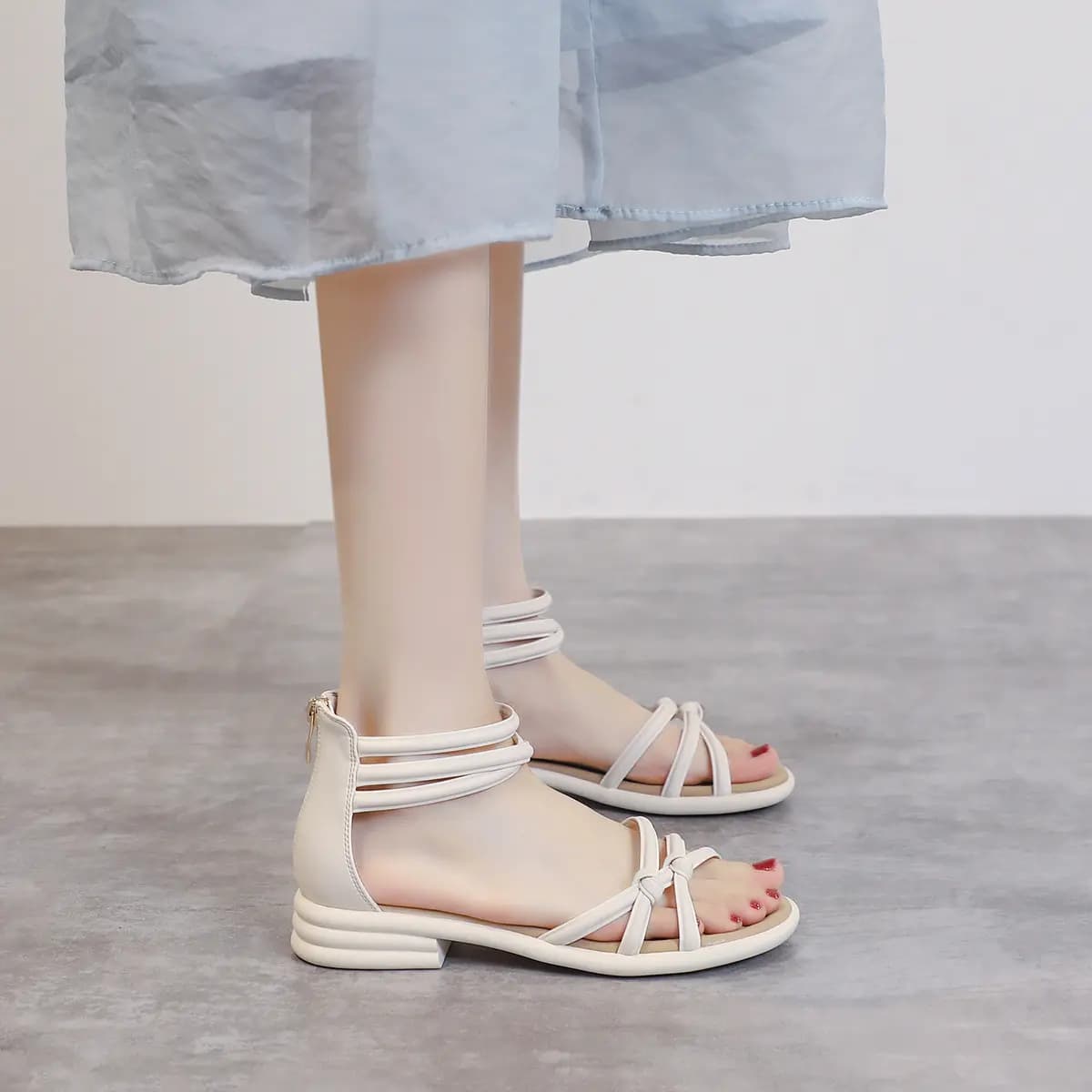 Mulinsen Roman Sandals 3CM Women's 11
