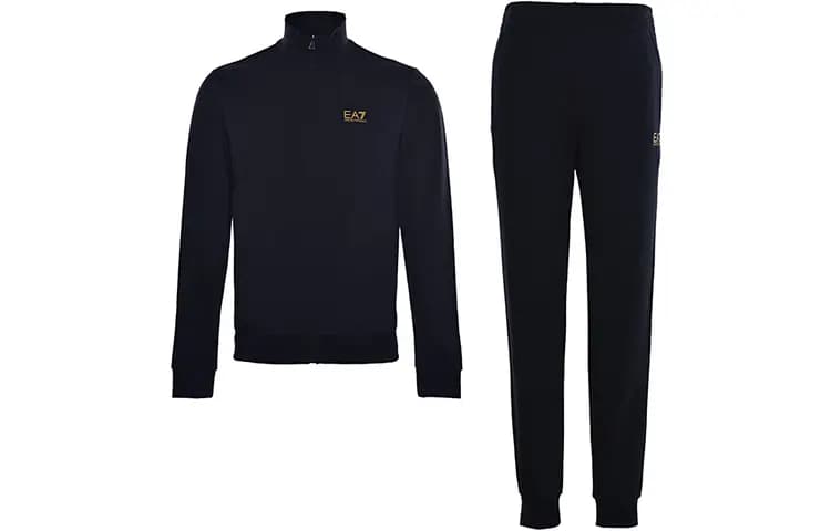 EMPORIO ARMANI EA7 Kişi İdman Dəsti Qara