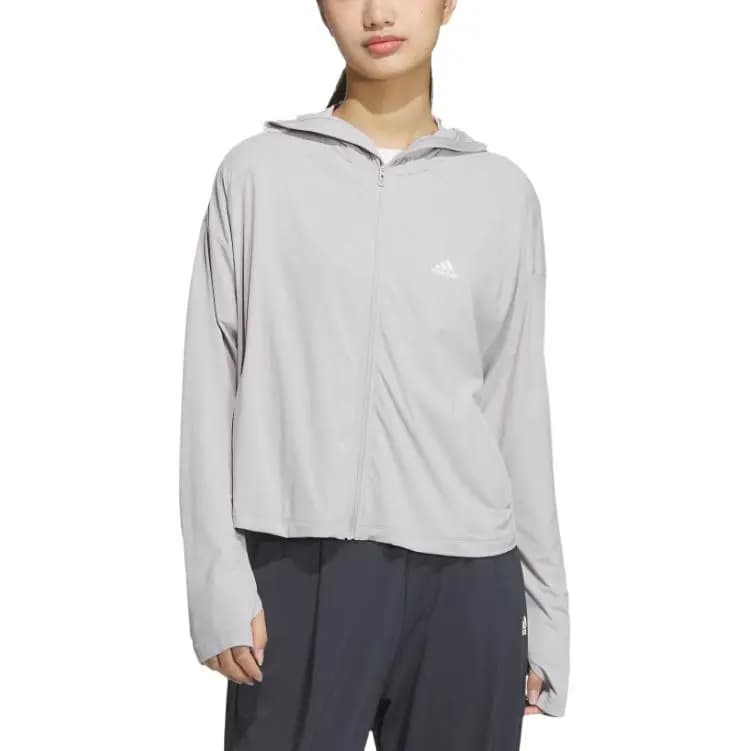 Adidas Qadın Pencəyi Boz 2