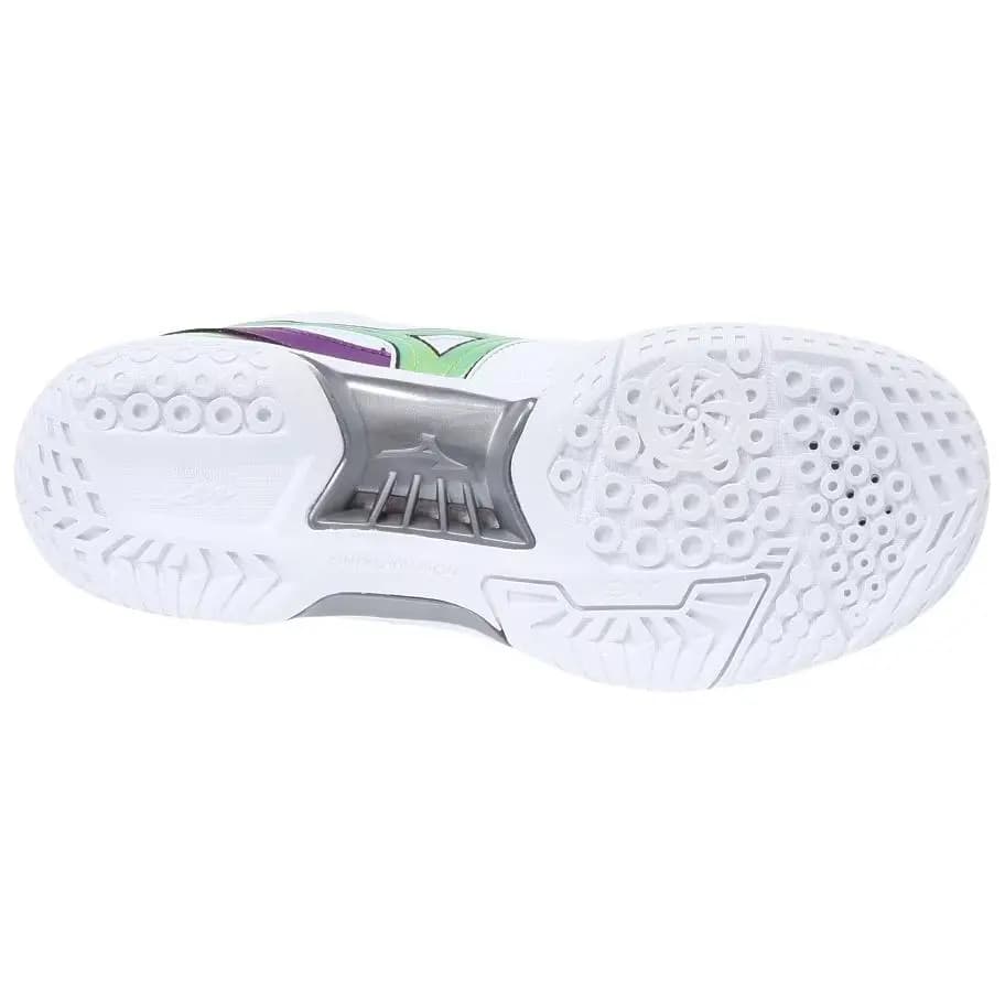 Mizuno Wave Fang Pro 'Ağ/Bənövşəyi/Yaşıl' 5