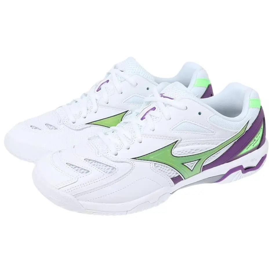 Mizuno Wave Fang Pro 'Ağ/Bənövşəyi/Yaşıl' 3