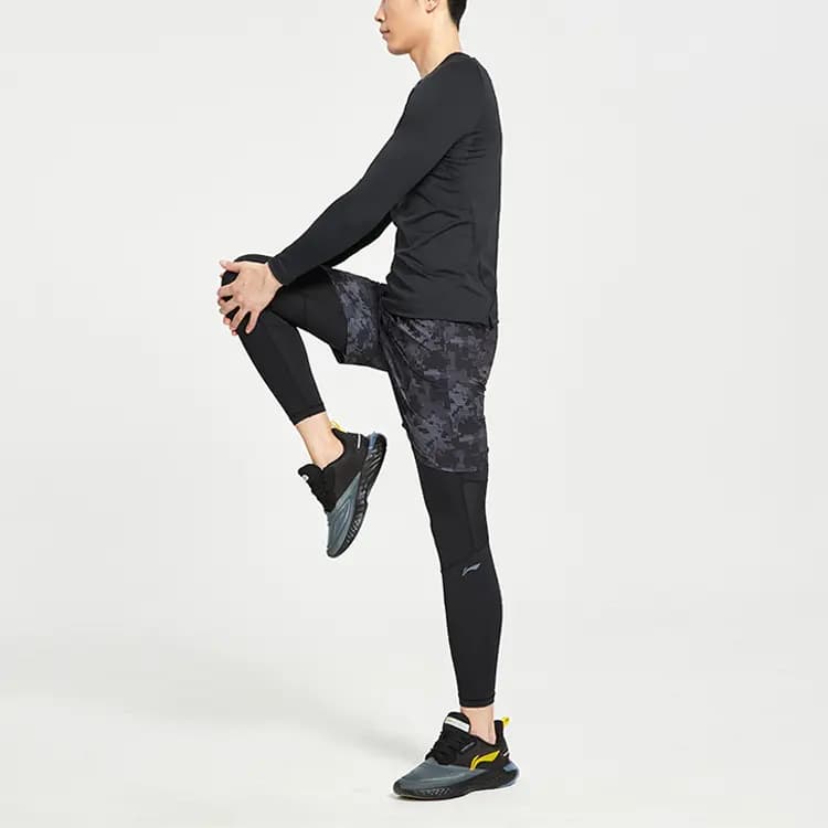 LiNing Workout Clothing Men's New Standard Black 5