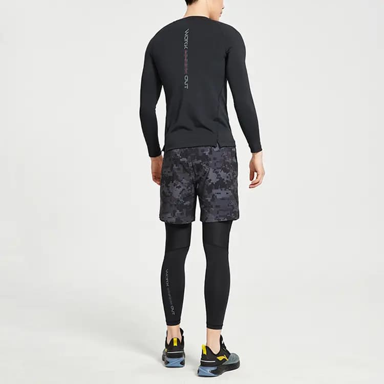 LiNing Workout Clothing Men's New Standard Black 4