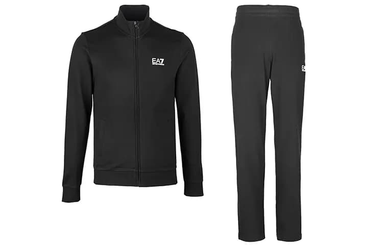 EMPORIO ARMANI EA7 Kişi İdman Dəsti Qara