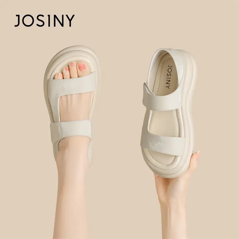 Zhuoshini Bir Kəmərli Sandal 5sm Qadın 9