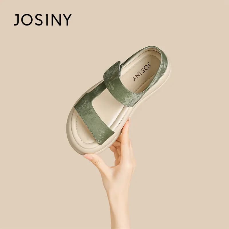 Zhuoshini Bir Kəmərli Sandal 5sm Qadın 20