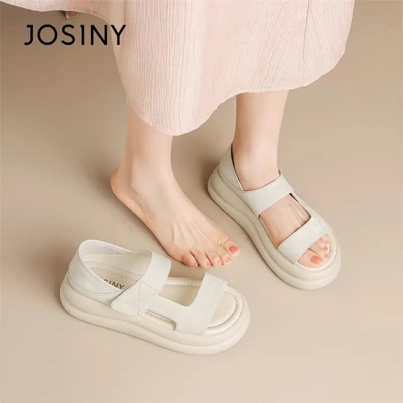 Zhuoshini Bir Kəmərli Sandal 5sm Qadın 6