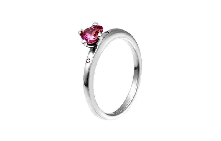 Pandora Heart Set 925 Gümüş Qadın Üzüyü 2