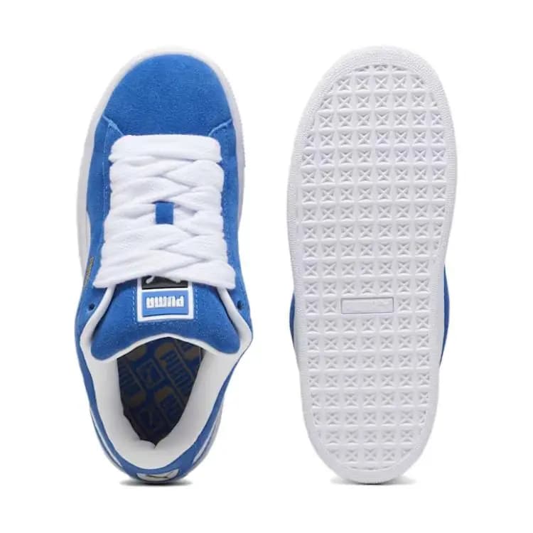PUMA Suede Uşaq Skate Ayaqqabısı Göy 4