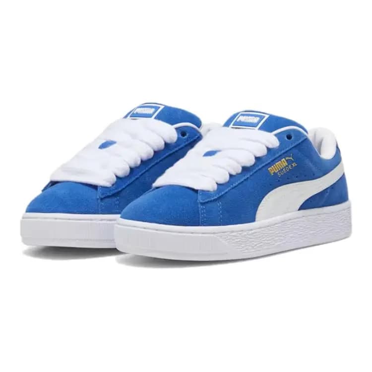 PUMA Suede Uşaq Skate Ayaqqabısı Göy 3