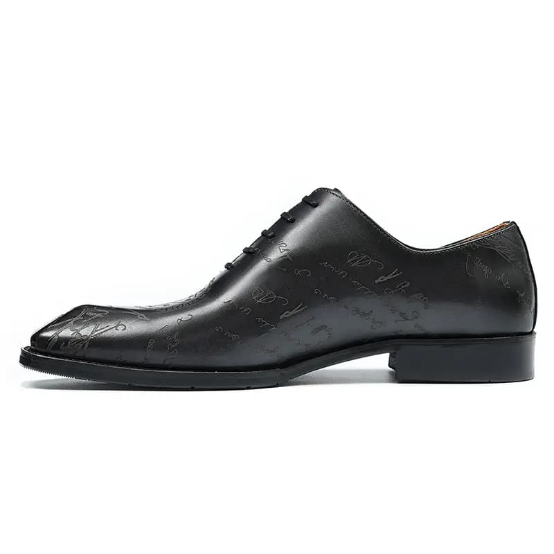 ASTON M.JAZZ Genuine Leather British Brogue Classic Dress Shoes Men's 4