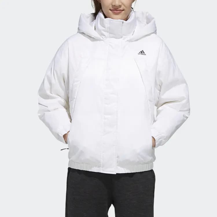 Adidas Qadın Pux gödəkçəsi Ağ 4