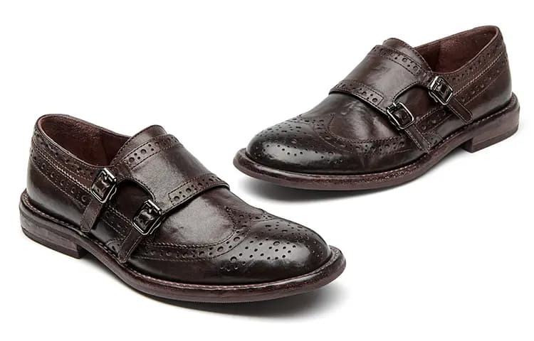 Beau Today Horse Leather Vintage British Simple Versatile Loafers Women's 15