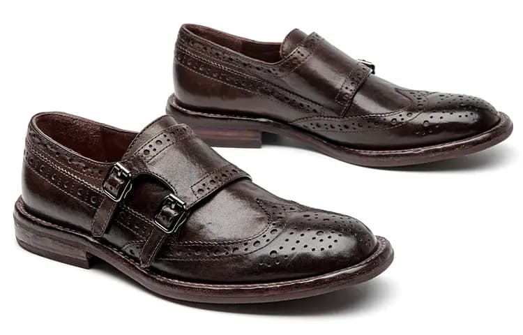 Beau Today Horse Leather Vintage British Simple Versatile Loafers Women's 14