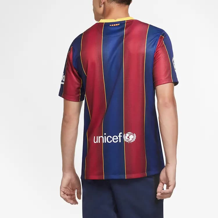 Nike Fc Barcelona 2020/21 Stadium Home Soccer Jersey Asia Sizing 4