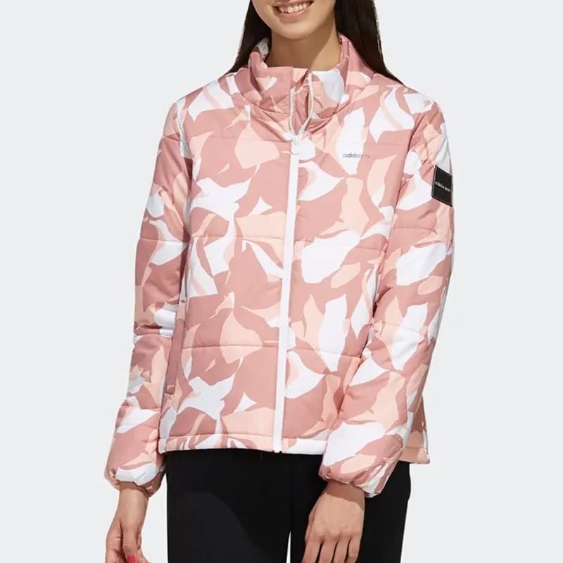 Adidas Neo Puffer Jacket Women's Pink 4