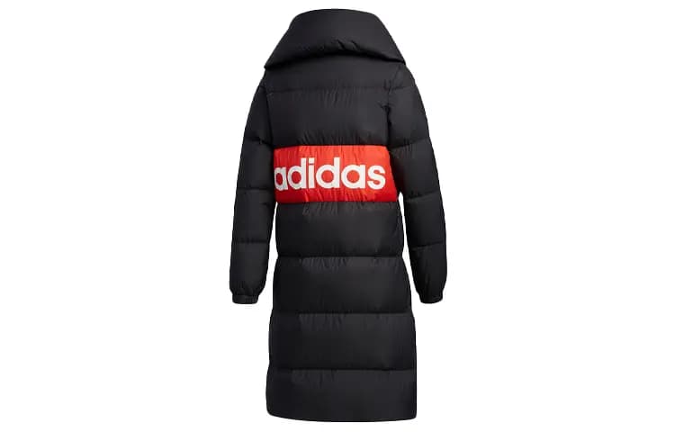 adidas Neo W Super Puffer Qadın Uzun Pencəyi Qara 2