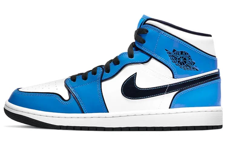 JORDAN 1 Mid Signal Blue