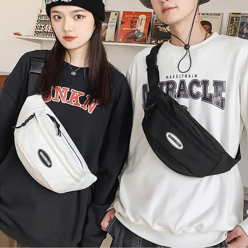 Warrior Nylon Sling Bag Regular Unisex Multicolor 10