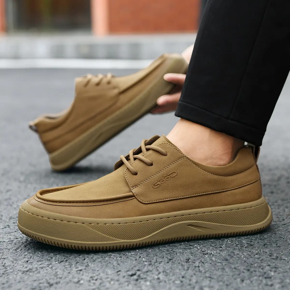 HLA Fashion Trendy Versatile Work Shoes Men's 9