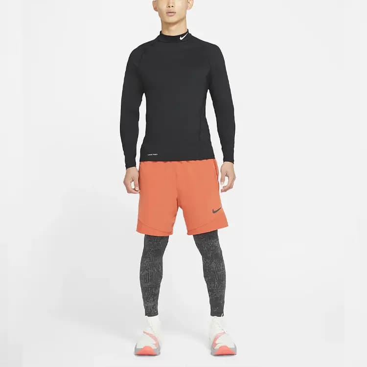 Nike Dri-FIT Pro Training Kişi İdman Köynəyi Qara 5