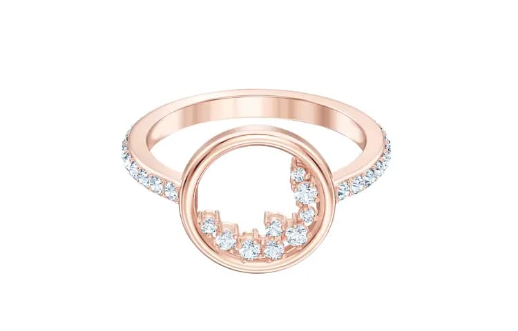 Swarovski North Süni Kristal Üzük Qadın