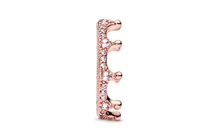 Pandora Copper-Silver Alloy Rings Women's Rose Gold/Pink 3