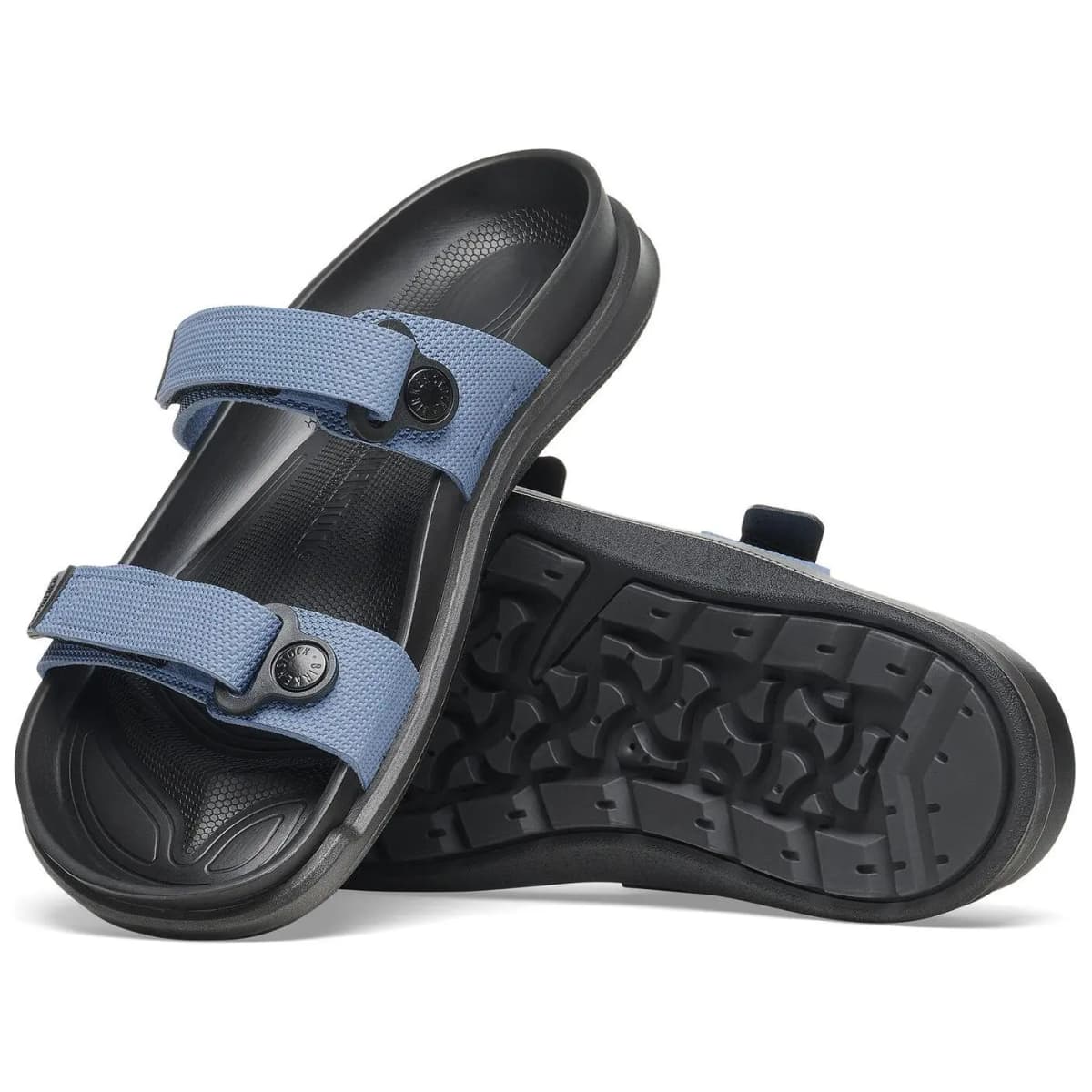 Birkenstock Unisex Sürüşmə Ayaqqabı Mavi 5