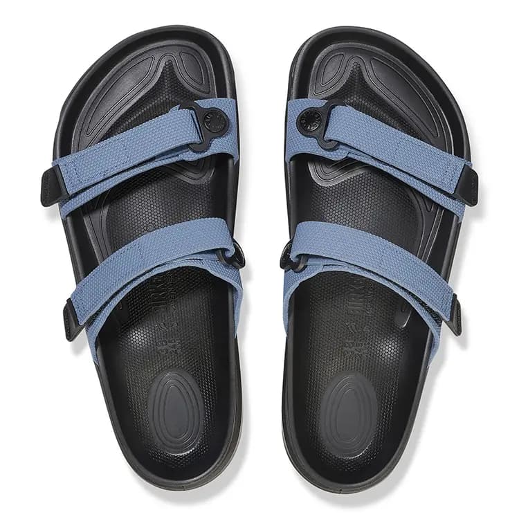Birkenstock Unisex Sürüşmə Ayaqqabı Mavi 4