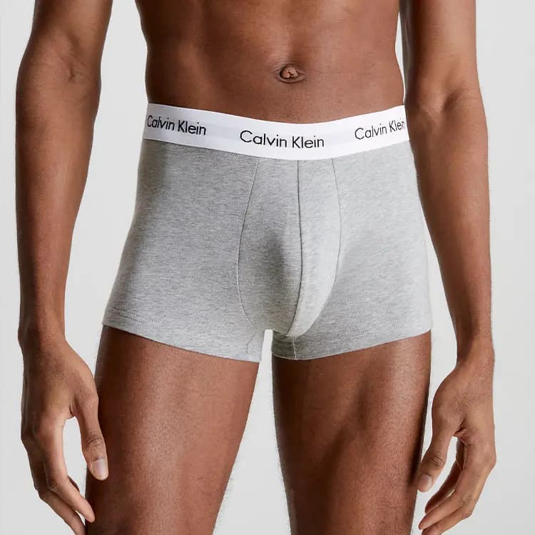 Calvin Klein Low Rise Boxer Briefs Kişi 3-lü 8