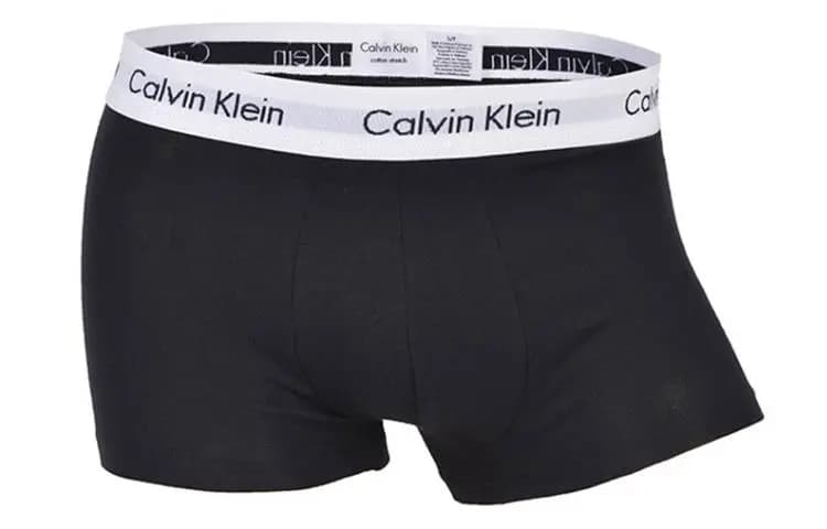 CALVIN KLEIN Kişi Alt Paltarı 3-lü Qara 2