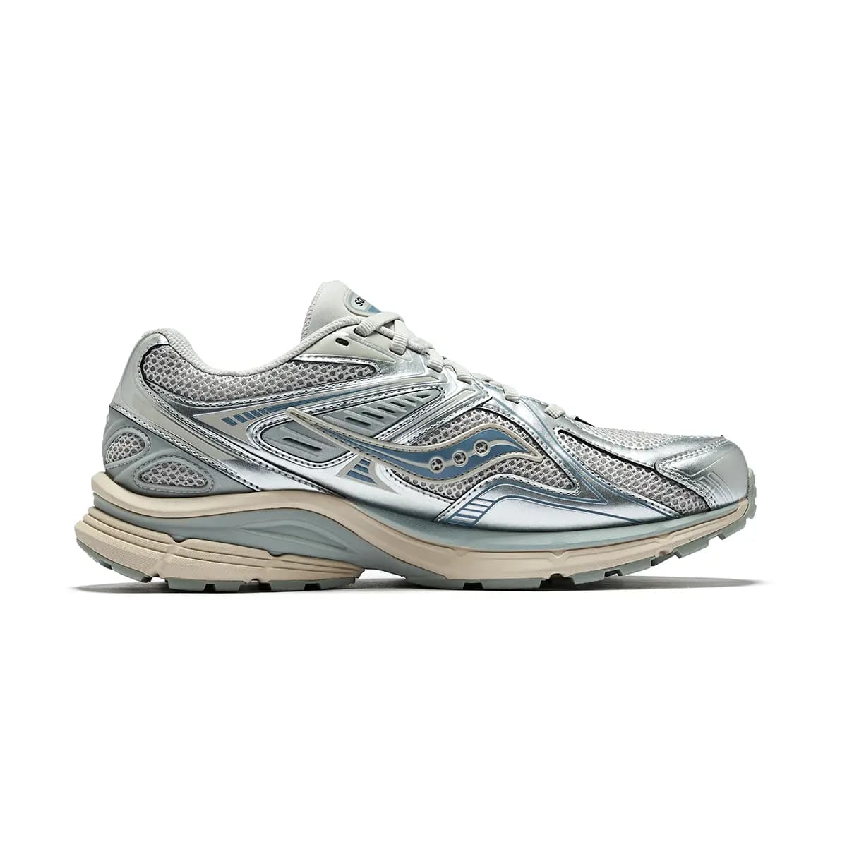 Saucony Kinvara 4 Unisex İdman Ayaqqabısı Boz/Gümüşü/Mavi 8