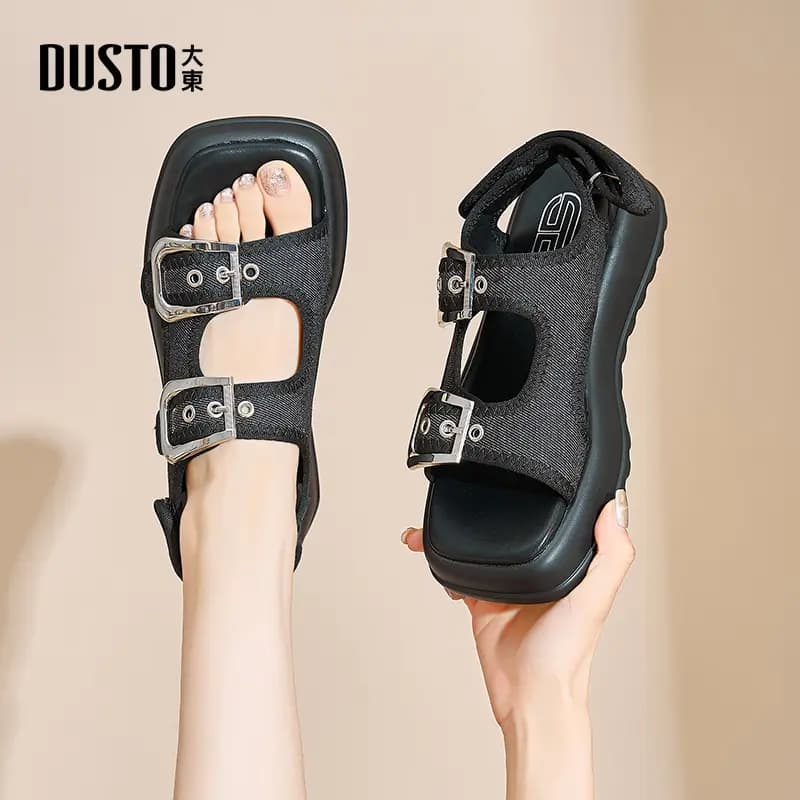 DUSTO Qadın Sandal 4sm 6