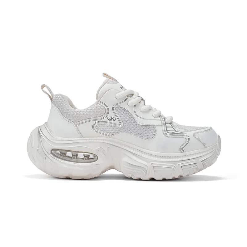 FAIRWHALE Silver River Stroll Chunky Sneakers Unisex 47