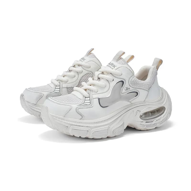 FAIRWHALE Silver River Stroll Chunky Sneakers Unisex 43