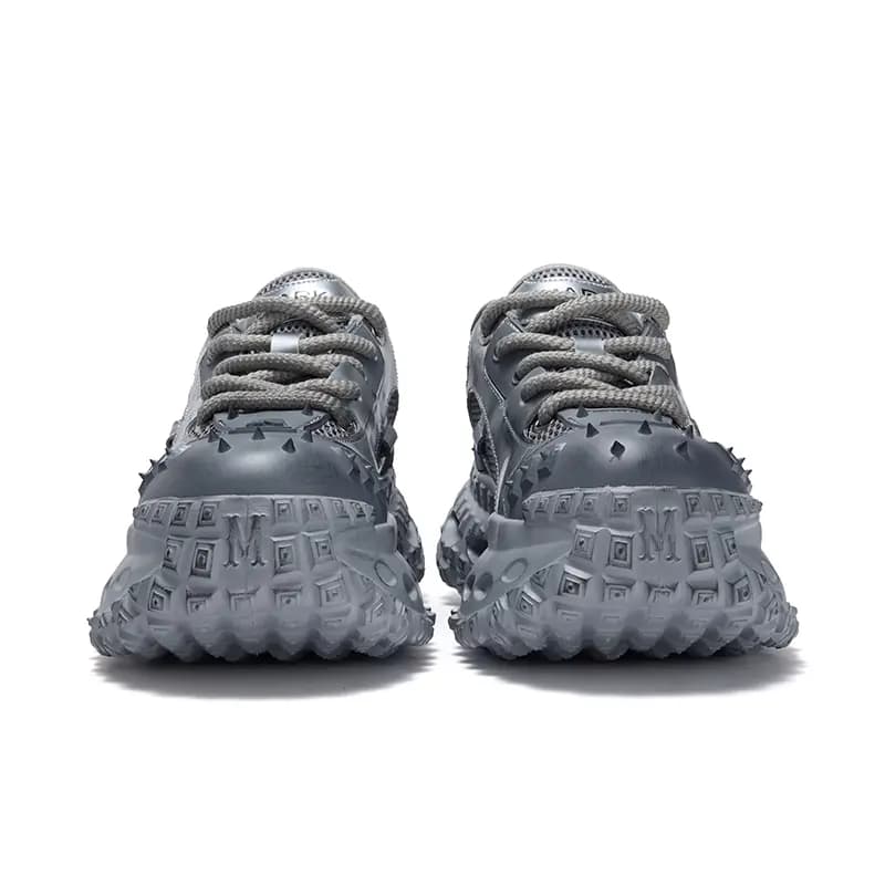 FAIRWHALE Silver River Stroll Chunky Sneakers Unisex 23