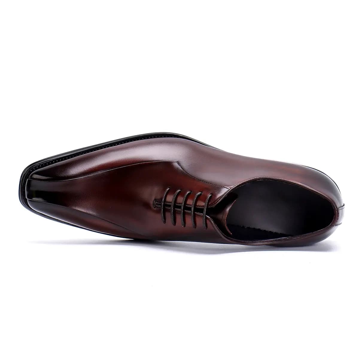 ASTON M.JAZZ Genuine Cowhide Leather Handmade British Versatile Commute Office Business Formal Leather Shoes Men's 5
