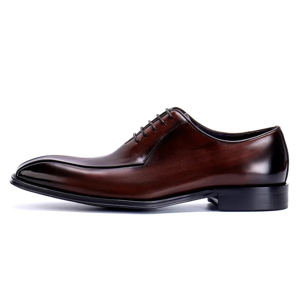 ASTON M.JAZZ Genuine Cowhide Leather Handmade British Versatile Commute Office Business Formal Leather Shoes Men's
