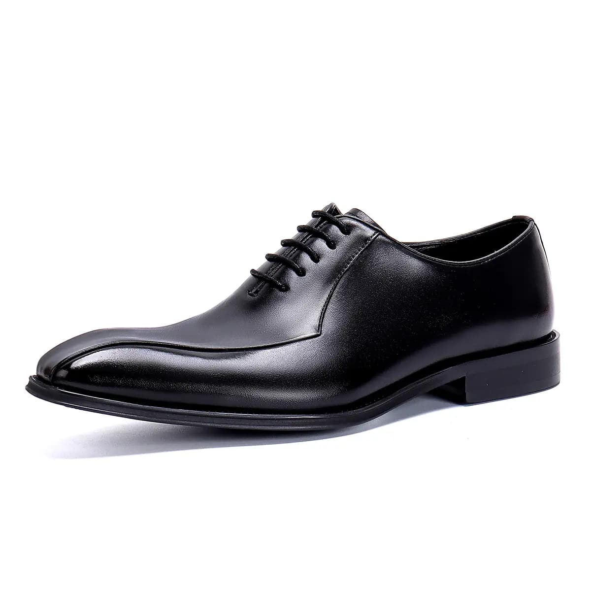 ASTON M.JAZZ Genuine Cowhide Leather Handmade British Versatile Commute Office Business Formal Leather Shoes Men's 9