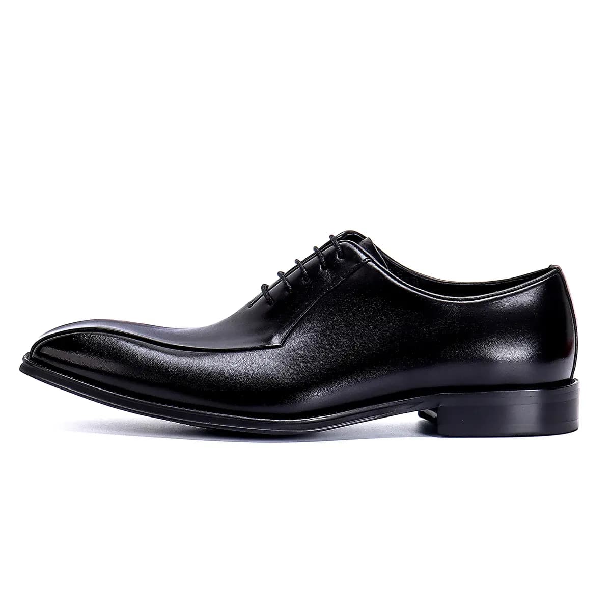 ASTON M.JAZZ Genuine Cowhide Leather Handmade British Versatile Commute Office Business Formal Leather Shoes Men's 8