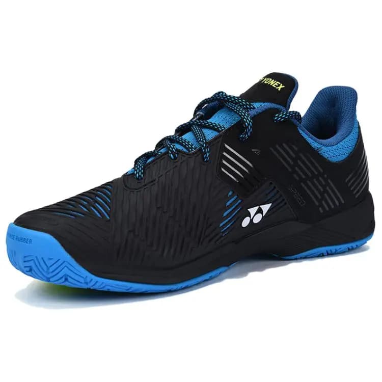 YONEX Unisex Tennis Ayaqqabısı Qara/Mavi 3