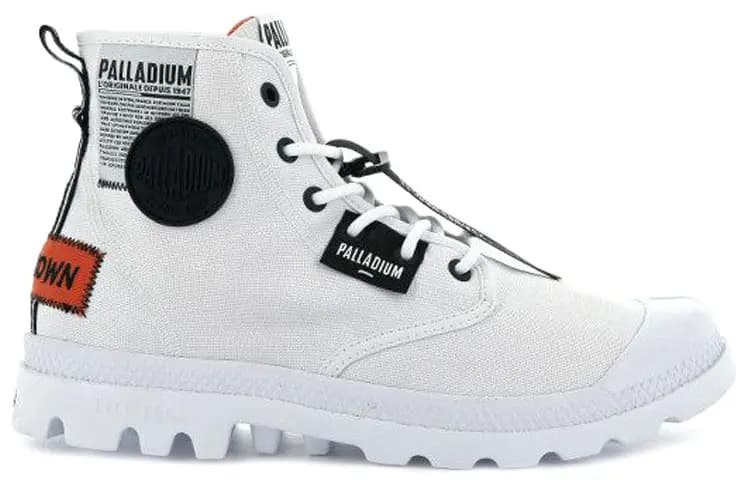 Palladium Pampa Martin Boots Unisex White 2
