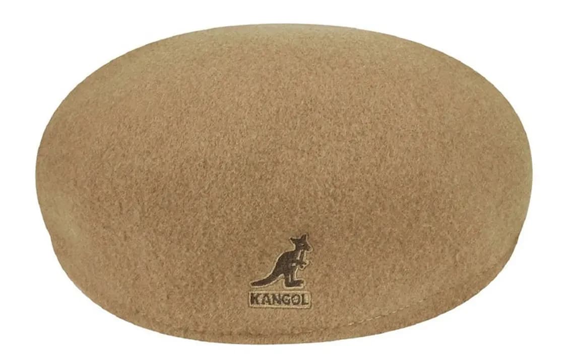 KANGOL Logo-Embroidered Flat Cap 3