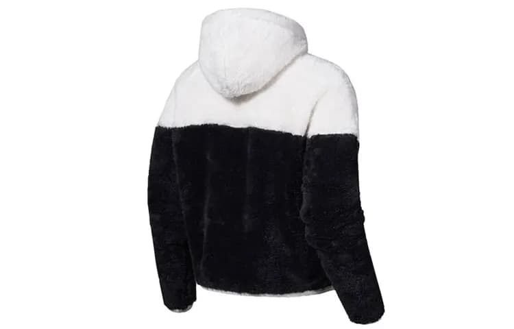Nike Cropped Coats Women's Black/White 2