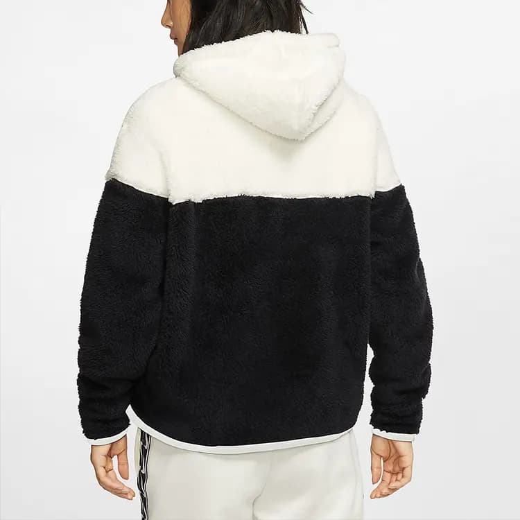 Nike Cropped Coats Women's Black/White 5
