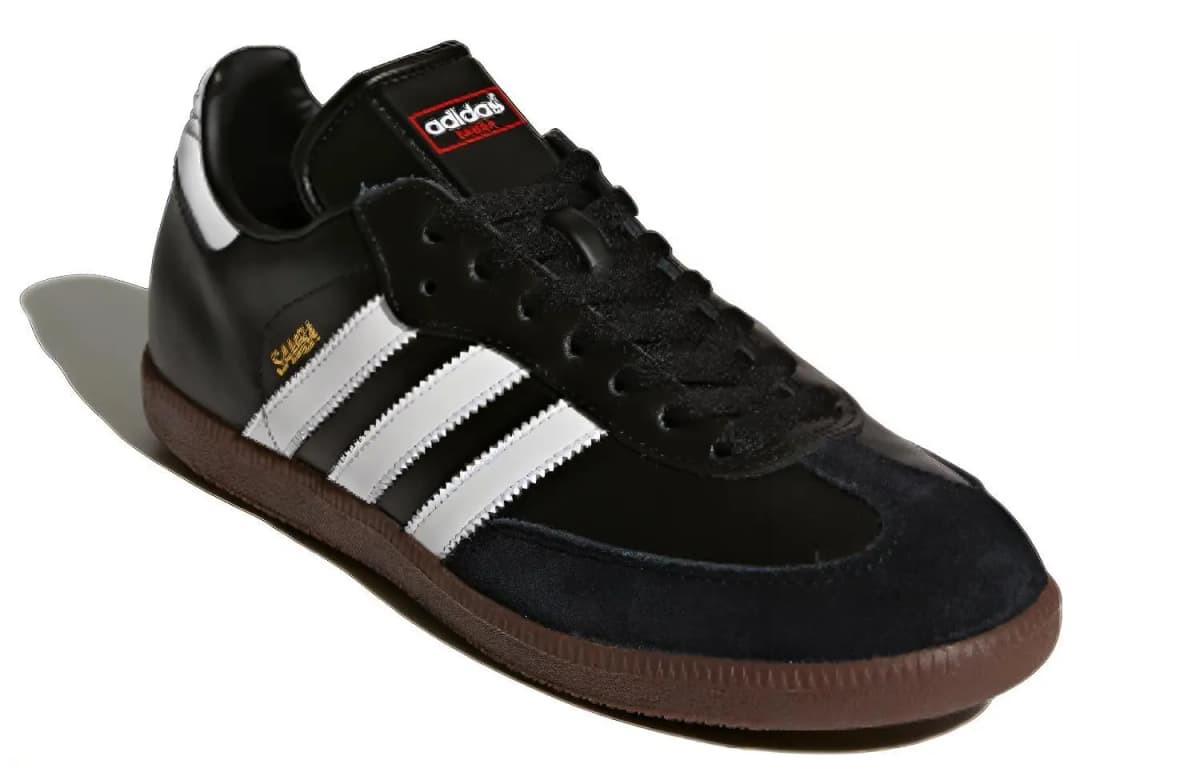 Adidas Originals Samba Dəri Qara/Ağ 3