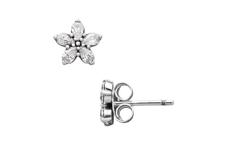 Pandora Sparkling Snowflake 925 Gümüş Sırğa 2