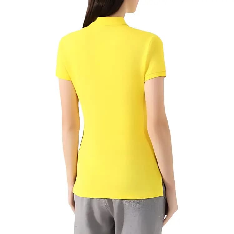 Polo Ralph Lauren Qadın Polo Köynəyi Sarı 4