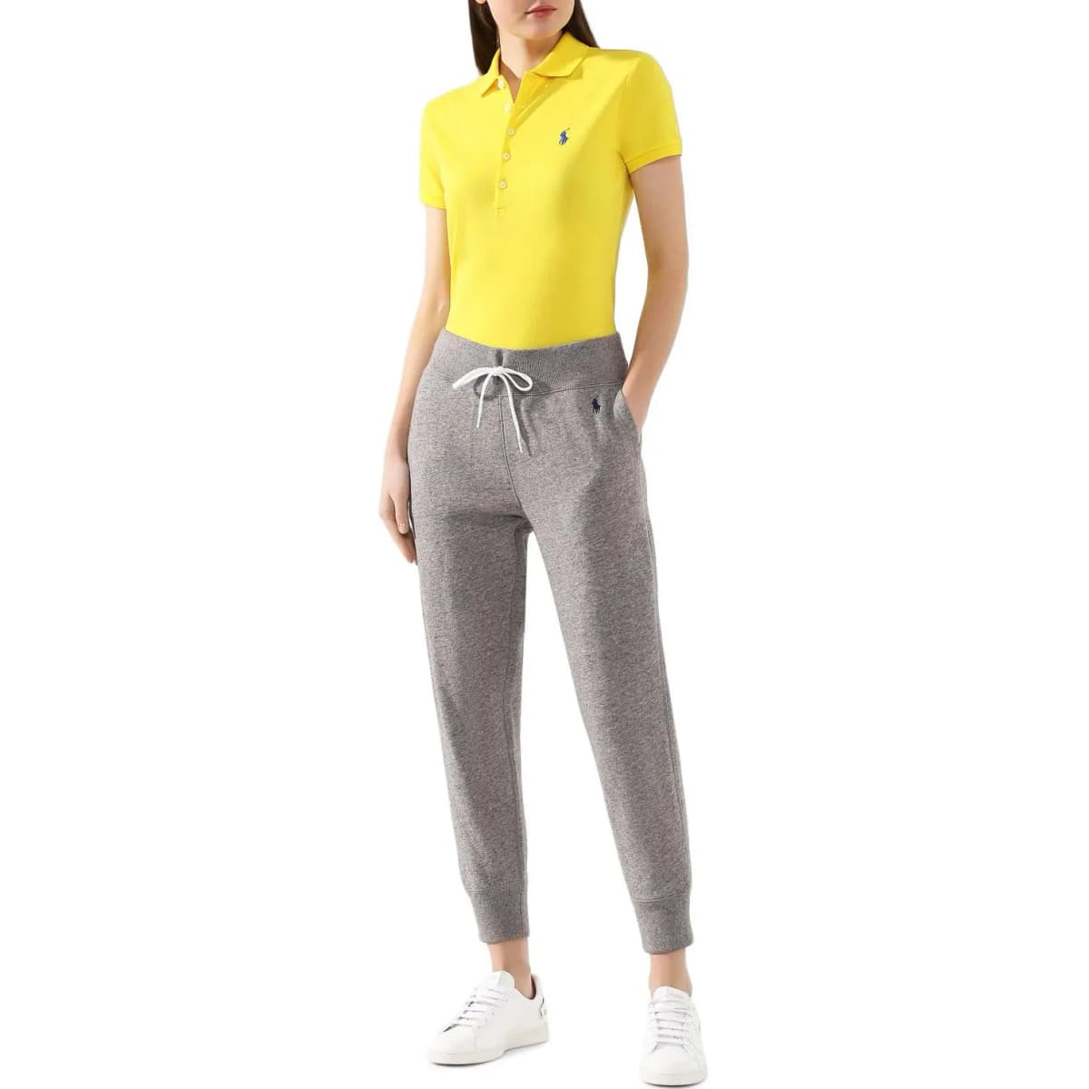 Polo Ralph Lauren Qadın Polo Köynəyi Sarı 2